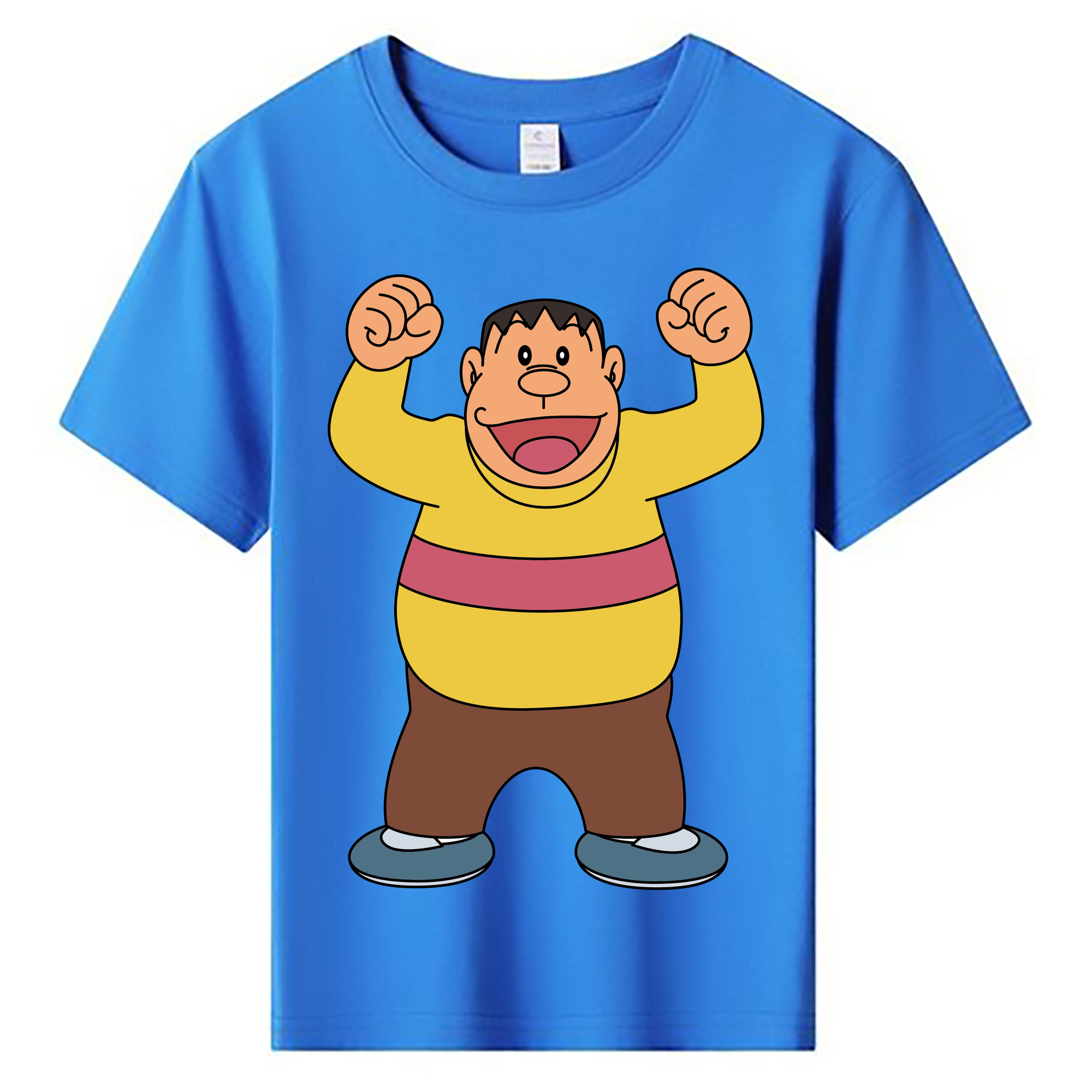 （画像用） ドラえもん 剛田武 Doraemon Gouta Takeshi 綿100％キッズTシャツ（フロントプリント）